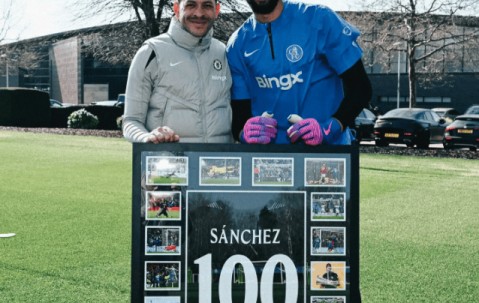 OD:切尔西门将迎百场里程碑 桑切斯发声：准备迎接更多挑战