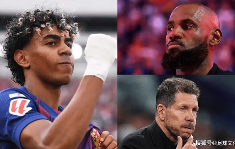 亚马尔欲复刻詹皇奇迹，隔空向西蒙尼 “求关照”！巴萨剑指逆转马竞