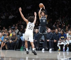 波特18+14利德尔26+10 步行者大胜篮网